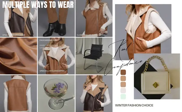 Fashion graphics portfolio piece