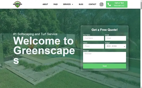 Web design & build portfolio piece
